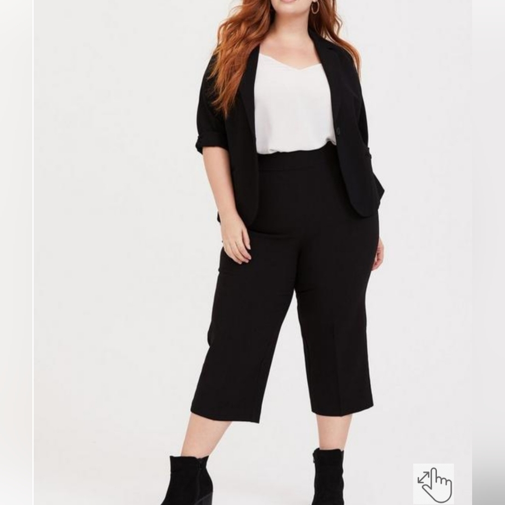 Torrid Size 20 Wide Leg High Waist Trousers